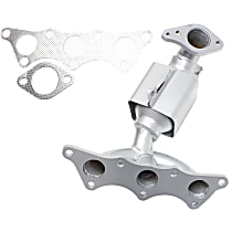 Radiator Side Catalytic Converter, Federal EPA Standard, 46-State Legal (Cannot ship to or be used in vehicles originally purchased in CA, CO, NY or ME), With Integrated Exhaust Manifold, 3.8L Engine