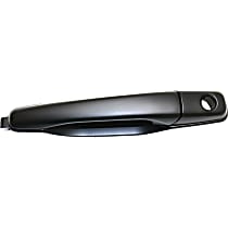 Front, Driver Side Exterior Door Handle, Primed, With Key Hole