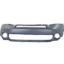 Front Bumper Cover, Primed, With Chrome Molding Holes, For John Cooper Works/S Models