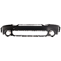 Front Bumper Cover, Primed, With Chrome Molding Holes, For John Cooper Works/S Models, CAPA CERTIFIED