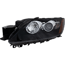 Driver Side Halogen Headlight, With bulb(s), OE Replacement