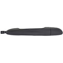 Front or Rear, Passenger Side Primed Exterior Door Handle, Without Key Hole