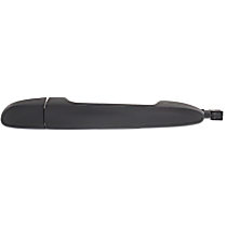 Front or Rear, Driver Side Primed Exterior Door Handle, Without Key Hole