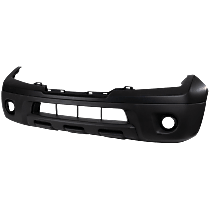 Front Bumper Cover, Primed Top, Textured Bottom, 1-Piece Type Bumper, CAPA CERTIFIED
