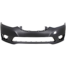Front Bumper Cover, Primed, CAPA CERTIFIED