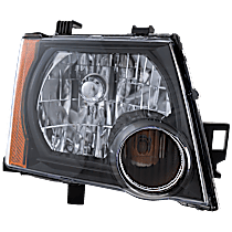 Passenger Side Halogen Headlight, With bulb(s), OE Replacement