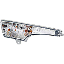 Front, Driver Side Turn Signal Light, With bulb(s), Sedan