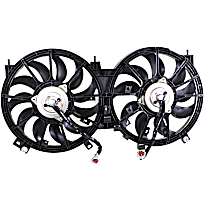 Radiator Fan - Fan Blade, Motor and Shroud, 6 Cyl., 3.5L Engine