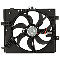 Radiator Fan - 4 Cyl., 1.6L Engine, Automatic CVT Transmission
