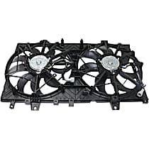Radiator Fan - Fan Blade, Motor and Shroud, 4 Cyl., 2.5L Engine