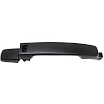 Front, Passenger Side Primed Exterior Door Handle, Without Key Hole, 2-Door, Coupe