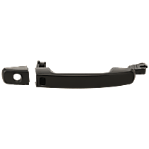 Front, Driver Side Primed Exterior Door Handle, With Key Hole, 2-Door, Coupe