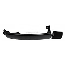 Front Or Rear, Passenger Side, Or Rear, Driver Side Exterior Door Handle, Primed, Without Key Hole, With Cover