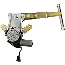 Details about  / Power Window Regulator For 2000-2006 Nissan Sentra Rear Driver Side With Motor