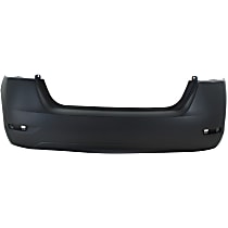 Rear Bumper Cover, Primed, Standard Type, For S/SL/Sv Models