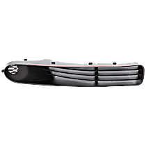Front, Passenger Side Fog Light Cover, Textured Dark Gray