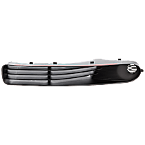 Front, Driver Side Fog Light Cover, Textured Dark Gray