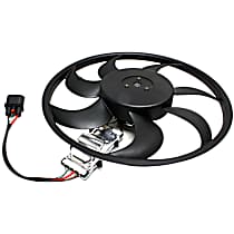Radiator Fan Passenger Side, 6 Cyl 3.6L, For Models Without Towing Package, Single fan