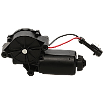 Passenger Side Headlight Motor, New, Pin Type, 2-Prong Male Terminal
