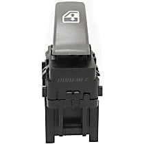 Front, Passenger Side Window Switch, Gray, 1-Button, 6 Cyl., 3.4L Engine, Base Model