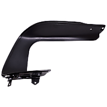 Rear, Passenger Side, Outer Bumper Trim, Textured Black