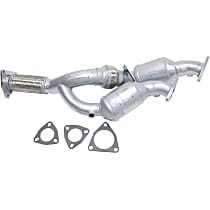 Front Catalytic Converter, Federal EPA Standard, 46-State Legal (Cannot ship to or be used in vehicles originally purchased in CA, CO, NY or ME), 3.2L Engine