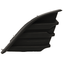 Front, Passenger Side Bumper Grille, Textured Black
