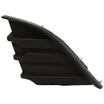Front, Driver Side Bumper Grille, Textured Black, CAPA Certified