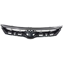 Upper Grille Assembly, Textured Black Shell and Insert