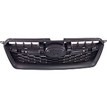 Upper Grille Assembly, Painted Black Shell and Insert