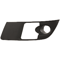 Front, Driver Side Fog Light Trim, Primed