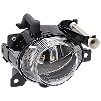 Front, Passenger Side Halogen Fog Light, With bulb(s), Convertible, OE Replacement