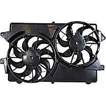 Radiator Fan 6 Cyl 3.5L, Dual fan