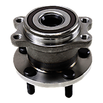 Wheel Hub, With Bearing, 5 x 3.94 in. Bolt Pattern