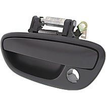 Front, Driver Side Exterior Door Handle, Primed, With Key Hole