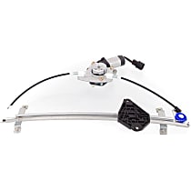 Front, Driver Side Window Regulator, Power