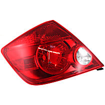 Driver Side Halogen Tail Light, Without bulb(s), OE Replacement