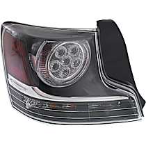 Driver Side Halogen Tail Light, With bulb(s), OE Replacement