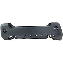 Rear Textured Bumper Cover, Sport Utility