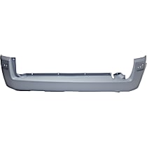 Rear Primed Bumper Cover, 4 Cyl., 2.4L Engine, Without Gate Mounted Spare