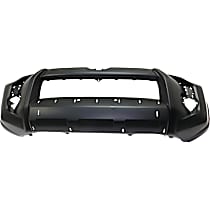 Front Primed Bumper Cover, For Models Without Chrome Trim, With Valance Panel, CAPA Certified
