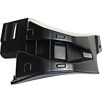 Bumper Guard - Front, Passenger Side, Textured, Plastic, Direct Fit, Sold individually
