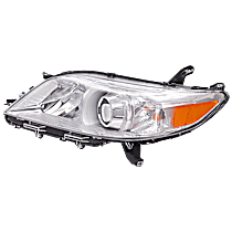 Driver Side Headlight, with Bulb, Halogen, Base/L/LE/Limited/XLE/ 15-19 without LED DRL, CAPA Certified