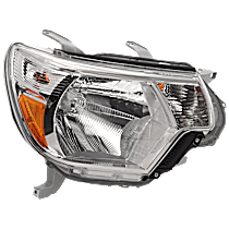 Passenger Side Halogen Headlight, With bulb(s), OE Replacement, CAPA Certified