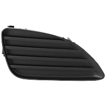 Front, Passenger Side Fog Light Cover, Textured Black