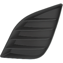 Front, Passenger Side Fog Light Cover, Textured Black, 4 Cyl., 1.8L Engine