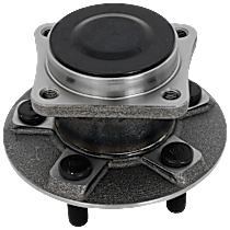 Rear, Driver or Passenger Side Wheel Hub, With Bearing, 5 x 3.94 in. Bolt Pattern, 4 Cyl., 1.8L Engine
