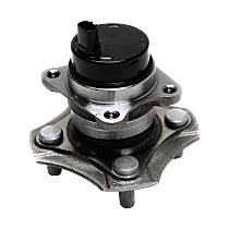 Rear, Driver or Passenger Side Wheel Hub, With Bearing, 4 x 3.94 in. Bolt Pattern, Front Wheel Drive