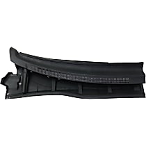 Passenger Side Wiper Cowl Grille, Textured Black
