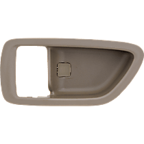 Front or Rear, Driver Side, Interior, Door Handle Trim, Beige